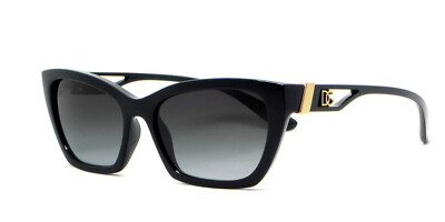 Dolce & Gabbana Crossed Damen Sonnenbrille Katzenaugen DG 6155 Nuancen