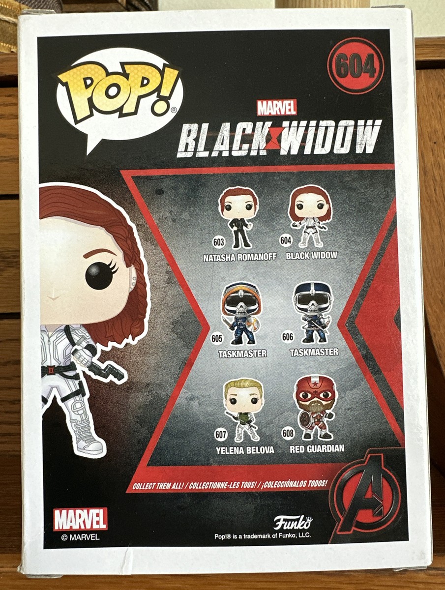 MARVEL - Funko Pop! ブラックウィドウ　ブラックウィドウ　ホワイトスーツ Amazon.com: Funko Pop! Marvel: Black Widow – Black Widow in