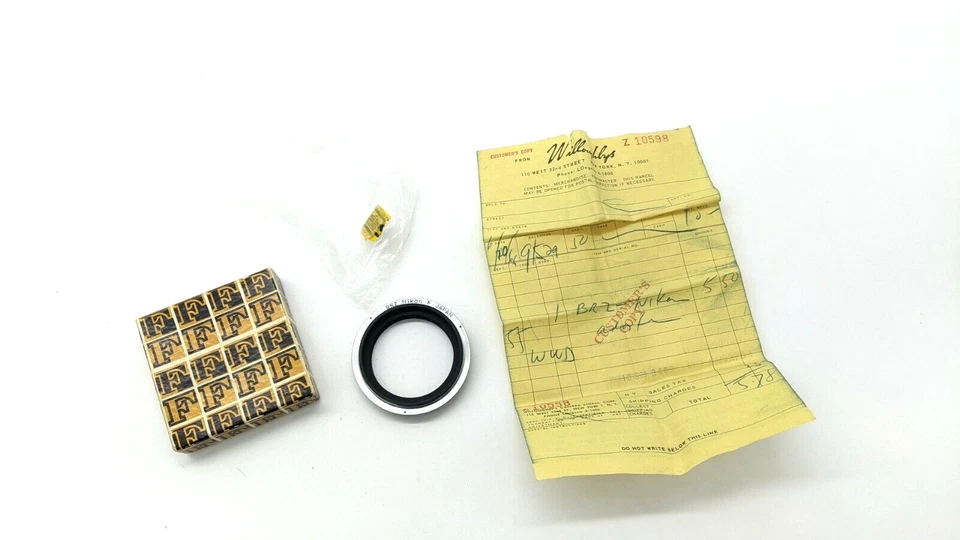 Willoughby's Vintage 1966 Nikon BR-2 Macro Adapter Ring Reverse 52mm F Bellows - Image 2 of 4