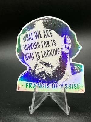 Saint Francis of Assisi Quote Stickers