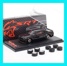 SEP 2024 Fine works64 Dodge SRT DEMON BLACK 1/64