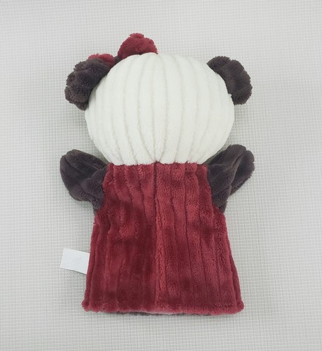 Me Too Plush Hand Puppet Little Girl Bear with Sewn Eyes and Hair Bow Super Soft - Picture 2 of 9