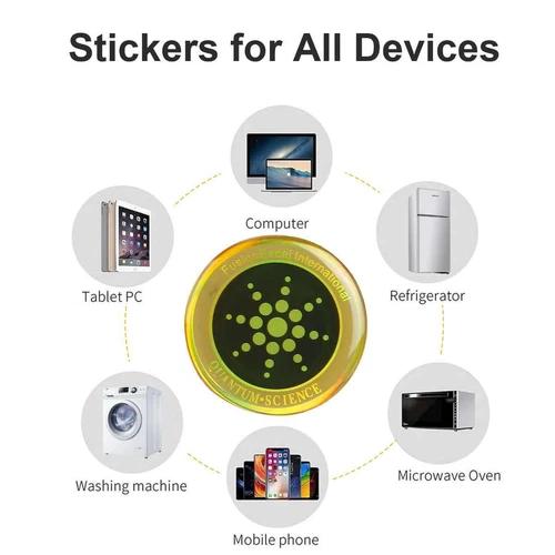 6x Quantum Anti Radiation Shield 5G EMF Protection Phone Laptops Stickers 2025 - Picture 6 of 14