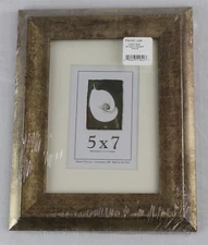 Set Of 2 Frame USA Verona Series 5” x 7” Wooden Frame - Gold - FAS21824