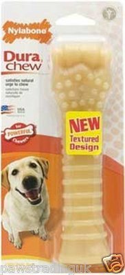 ORIGINAL NYLABONE NYLER BONE SOUPER SUPER SIZE TOUGH DOG TOY STRONG  CHEWER UK