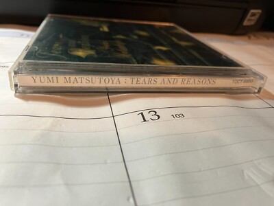 YUMI MATSUTOYA - TEARS AND REASONS JAPAN 1992 IMPORT CD NO OBI