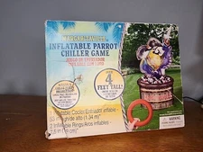 Get ready for a tropical party with the Margaritaville Inflatable Cooler Parrott