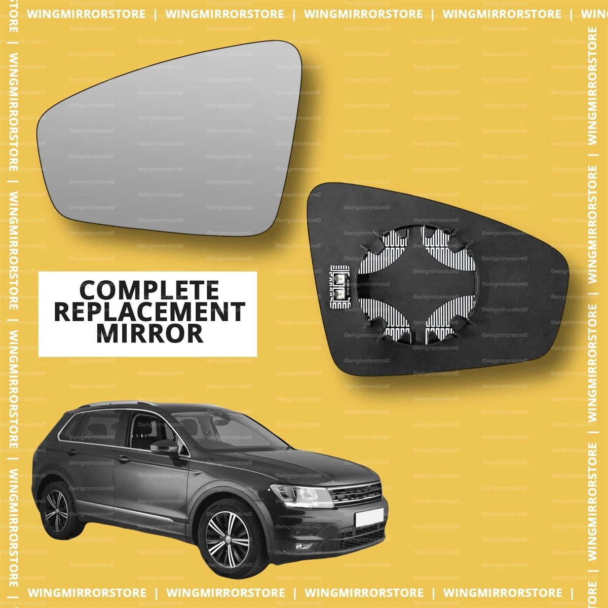 Vw tiguan wing mirror replacement deals