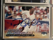 Doug Glanville autographed 1999 Fleer Ultra baseball card #237