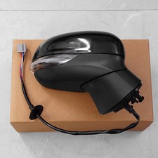 For Ford Fiesta MK8 2017-2024 Gloss Black Right Door Wing Mirror Electric Heated