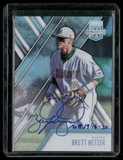 2017 Panini Elite Extra Edition #50 Brett Netzer Autographs