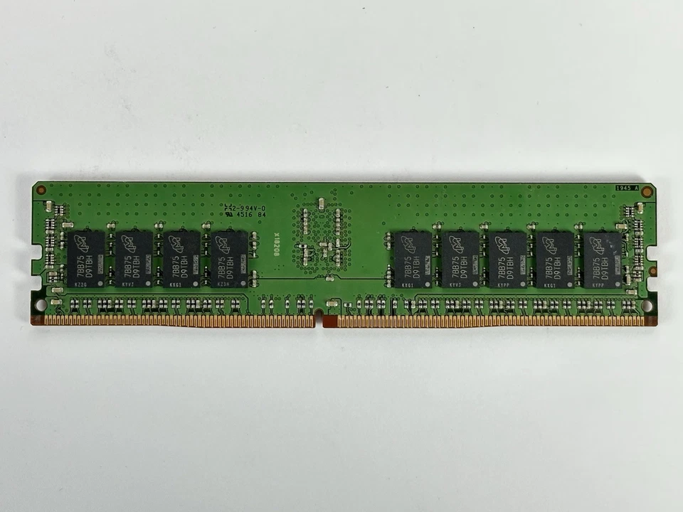 Supermicro Micron 1x 16GB 2Rx8 PC4-2400T-R ECC RDIMM DDR4 Server RAM Memory - Image 4 of 4
