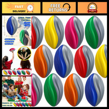 Mini Foam Footballs for Kids - Spiral Design, Bulk Pack, Soft Safe Play