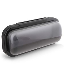 Pyle Water Resistant Marine Stereo Cover - Smoke Colored Heavy apple, Black