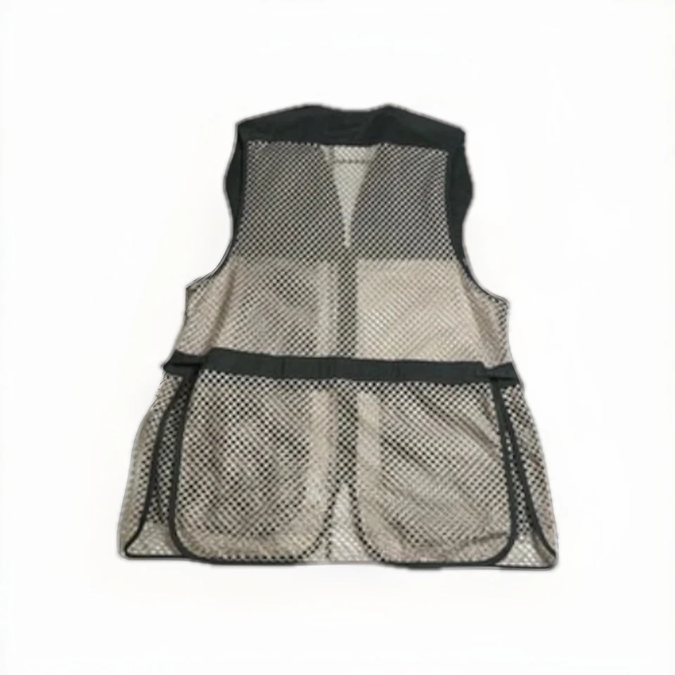 Allen Shooting Vest Sage Green Brown Mesh Pockets Full Zip Hunting  Sz-2XL - Image 3 of 4