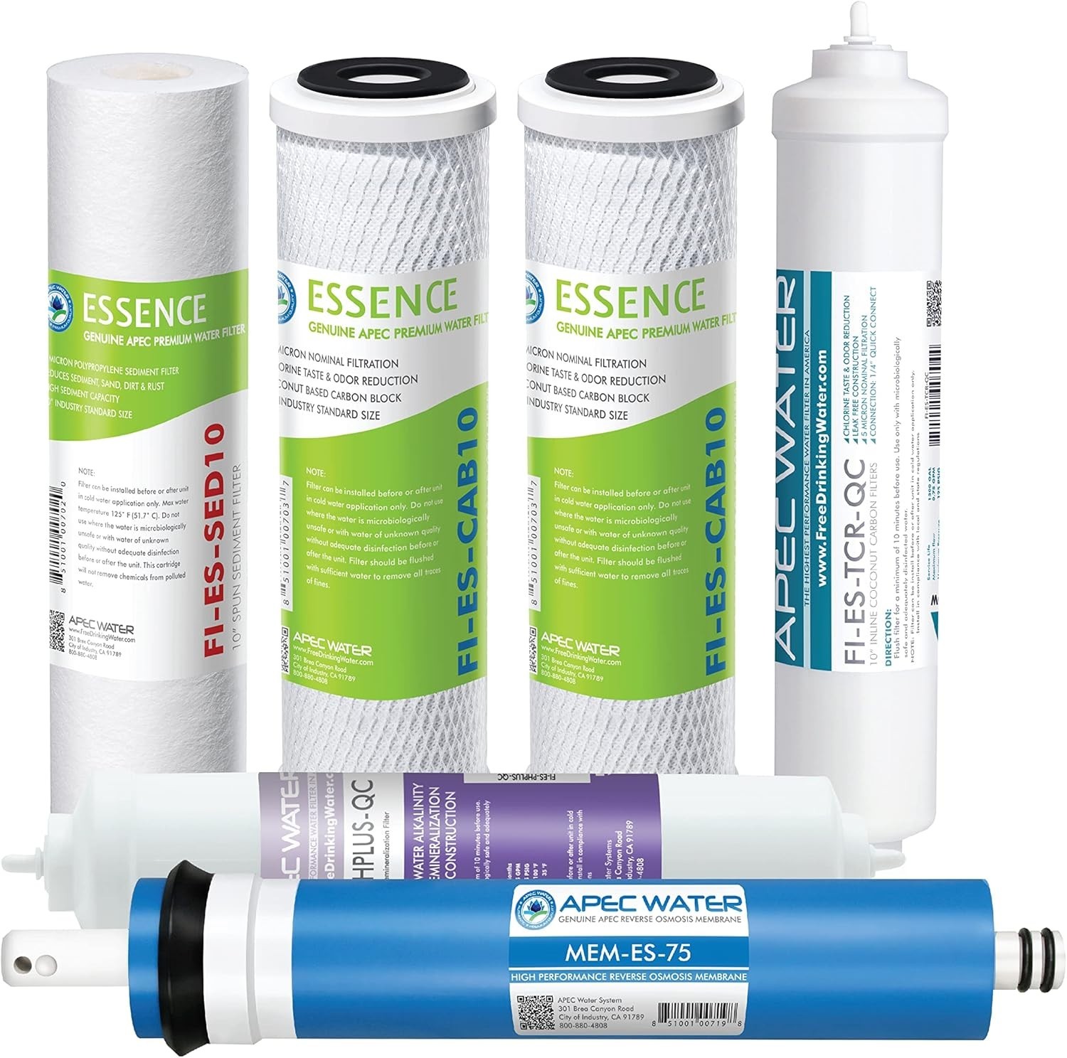 -max-esph 75 Gpd Complete Replacement Filter Set For Essence