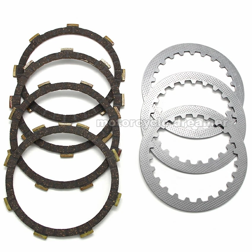 Clutch plate kit For Yamaha L5 L5T L5TA 1969-1970 DX100 1985 YB100 1987 - Imagem 4 de 4