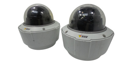 Lot of 2 Axis Q6045-E MKII 60Hz PTZ Outdoor Camera 0694-001-01 - Free Shipping