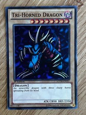 Yugioh Tri-Horned Dragon LCYW-EN157 Super Rare 1st Edition NM