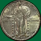 1930-S Standing Liberty Quarter Choice Almost Uncirculated AU+ Coin #40260
