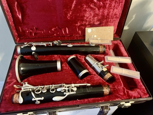 Evette Buffet Crampon Master Model Clarinet D46103 Made in France With Case
