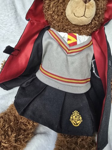 Build A Bear Workshop Harry Potter Teddy Bear Plush Toy Gryffindor In Robe 18" - Picture 5 of 11
