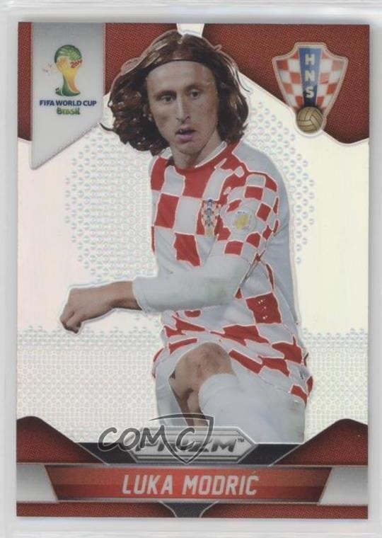 2014 Panini Prizm World Cup Silver Prizm Luka Modric #118