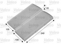 Innenraumfilter Valeo Essential 715649 Partikelfilter FüR Renault Kangoo Nissan