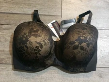 Curvy Couture Women's Strapless Multi-Way Underwire Bra, Versatile Straps, 36G