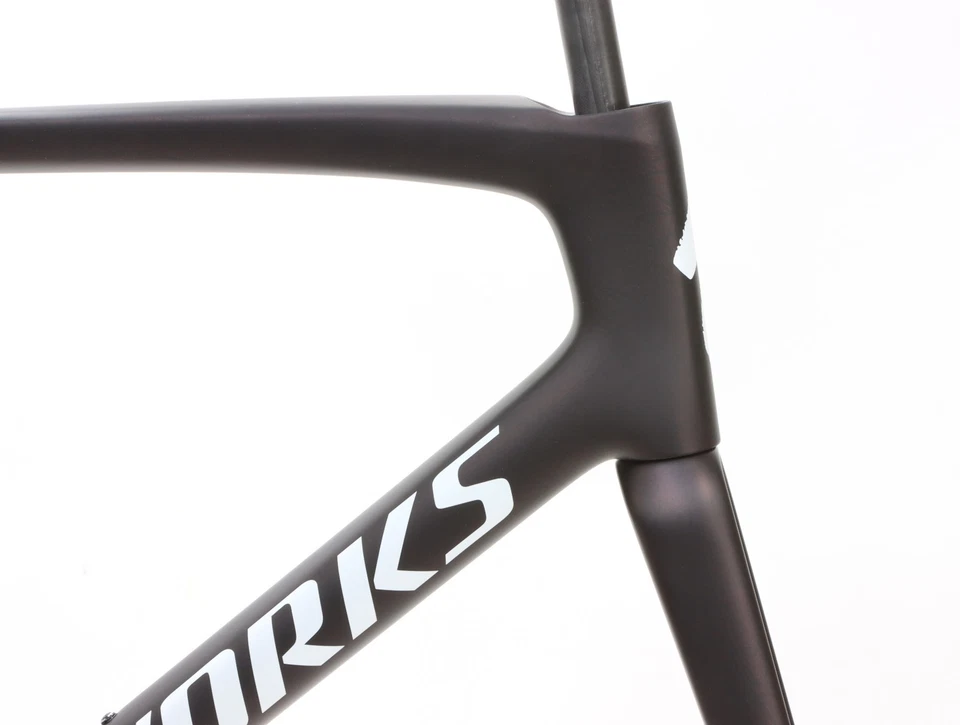 Conjunto de Quadros 2023 Specialized S-WORKS Tarmac SL7 58cm Granito Ônix Vermelho NOVO*Tela - Imagem 3 de 4