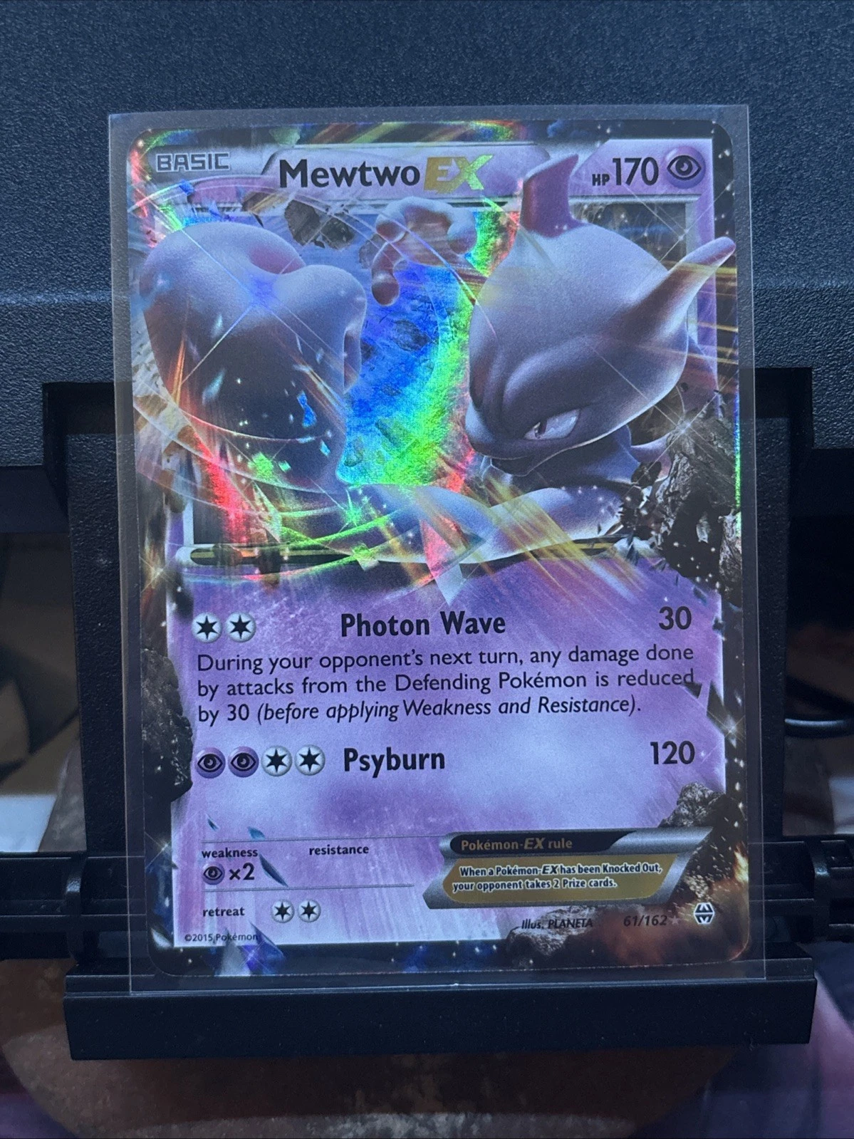 Mewtwo EX 61/162 Breakthrough Holo