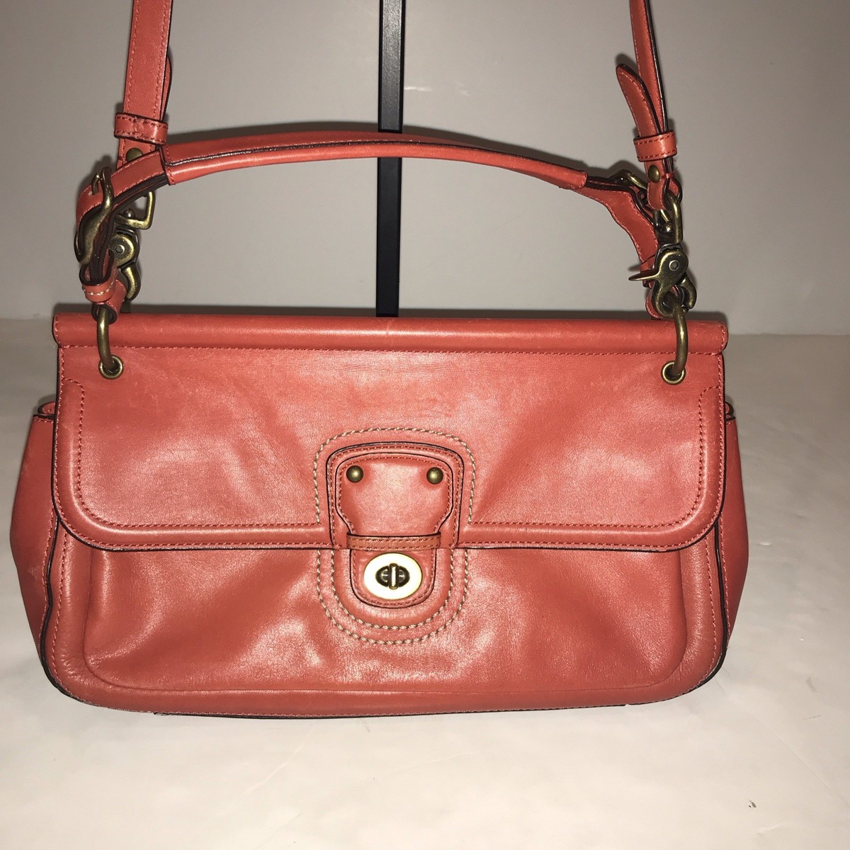 Coach 22062 65th Anniversary Edition Willis City Bag Vermillion | eBay