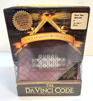 The DaVinci Code (DVD, 2006, 2-Disc Set, with Cryptex Langdon
