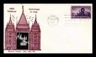 DR JIM STAMPS US COVER UTAH CENTENNIAL FDC SCOTT 950 CROSBY PHOTO CACHET