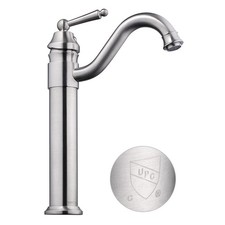 Aquaterior Tall 1 Handle Bathroom Faucet for Vessel Sink Basin Mixer Tap AQT0003