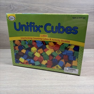 DIDAX - *UNIFIX 1000 Counting Cubes* Child Math Home School Teach