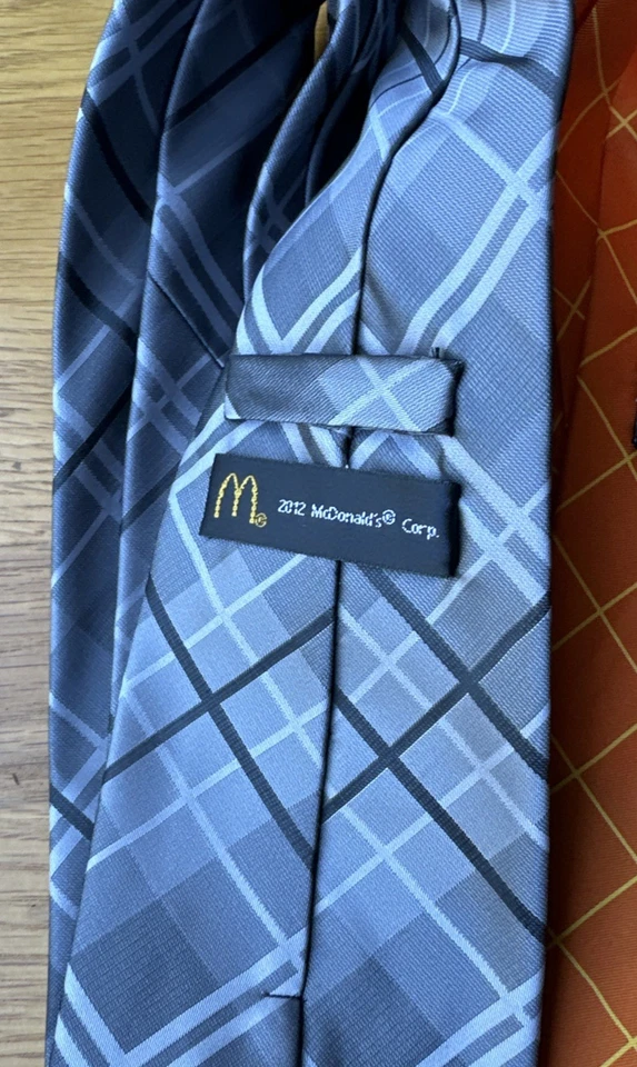 Lote de 3 corbatas McDonalds. Y2K Managers Nuevo Foto 4 de 4