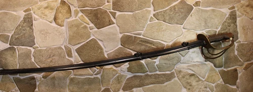 D J Millard 1862 Cavalry Sword with Scabbard RARE MAKER! EB 154