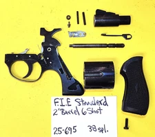 FIE STANDARD 38 Parts Grip Trigger Guard Hammer Cylinder Stop Barrel 25-695