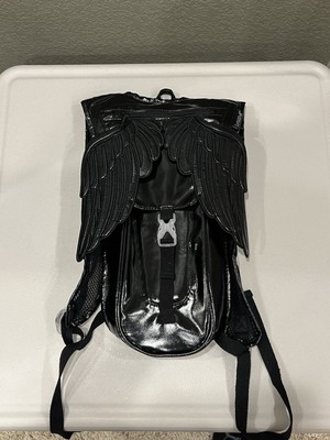 NEW Fydelity Black Angel Wings Hydration Backpack Water Pack