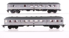 Trix H0 Konvolut Personenwagen Silberling 2.Kl., Silberling Steuerwagen DB (beid