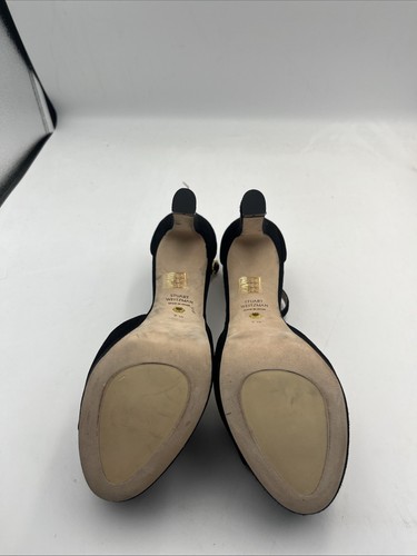 Stuart Weitzman Disco Platform Sandals Black 7.5 US / 38 EU MSRP $495 - Afbeelding 5 van 6