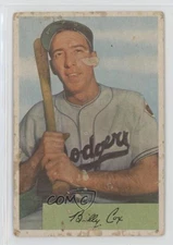 1954 Bowman Billy Cox (Back Unreadable) #26