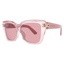 Dior CDIOR S1F Violet Square Ladies Sunglasses CD40149F 74Y 56 CD40149F 74Y 56