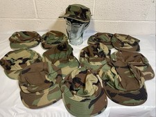1999 US Army Military Cap Combat Woodland Camo Sz 7 Hot Weather Hat Patrol x12