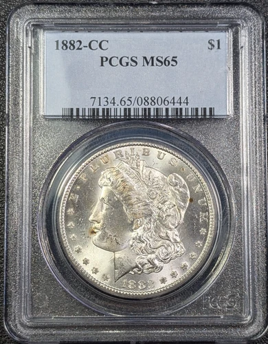 1882-CC VAM-3B Morgan Silver Dollar $1 PCGS MS65 ULTRA HIGH GRADE! - 1C Auction!