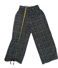 High Waisted Floaty Summer Trousers. Size Large. Worn Once.