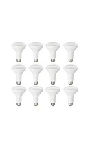 65-Watt Equivalent BR30 Dimmable Flood LED Light Bulb Soft White 12-Pack