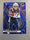 2025 Mosaic Blue Scope Prizm TreVeyon Henderson Rookie RC #325