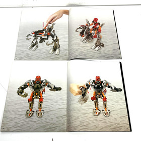 Manual Only* Bionicle Exo-Toa 8557 Titans Suit of Armor - Retired Lego Bionicle